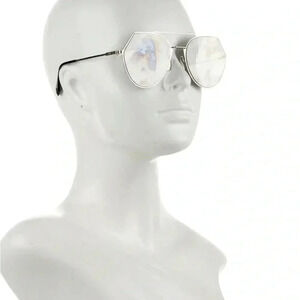 Fendi Aviator Mirrored Sunglasses